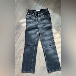 Top shop black Kort jeans, loose fit